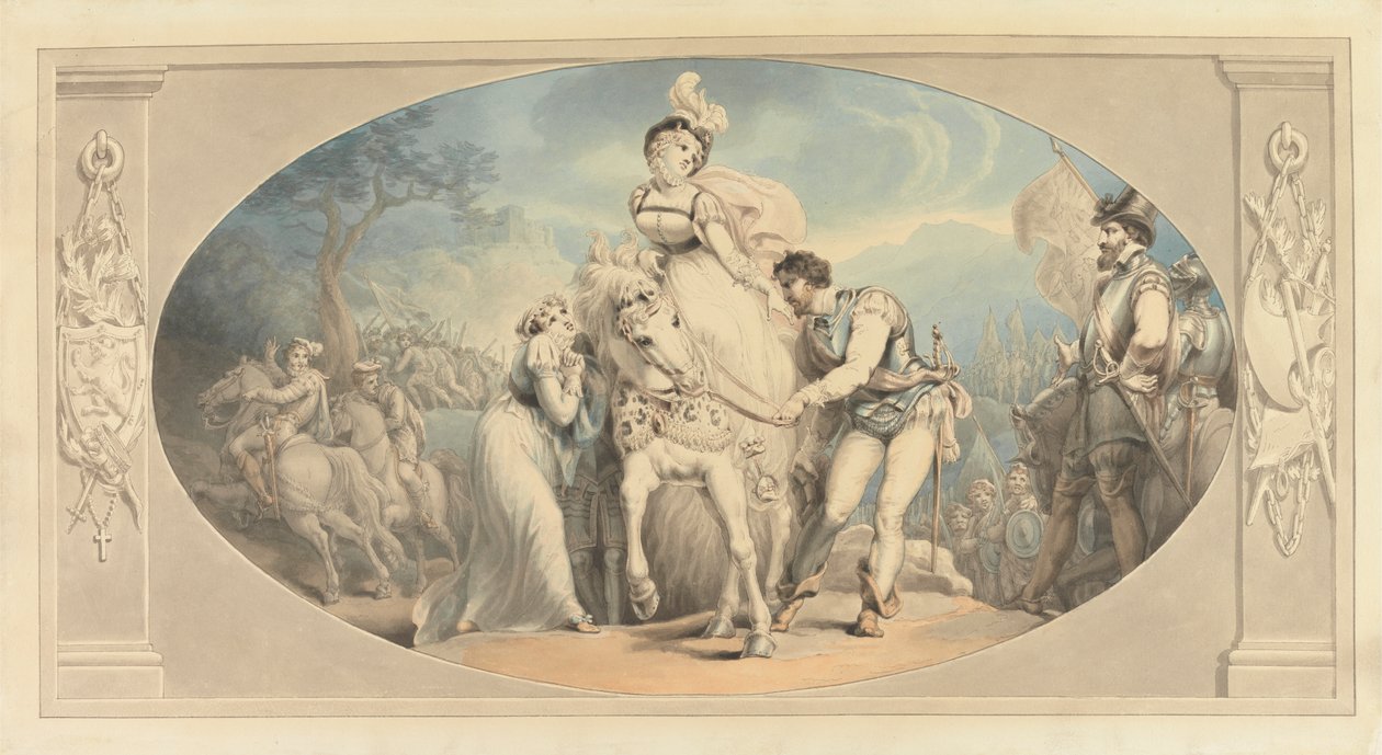 Maria, Koningin van Schotland door Edward Francis Burney