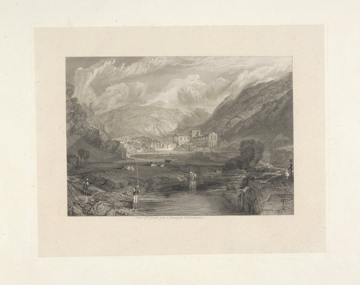 Rievaulx Abbey, Yorkshire door Edward Goodall