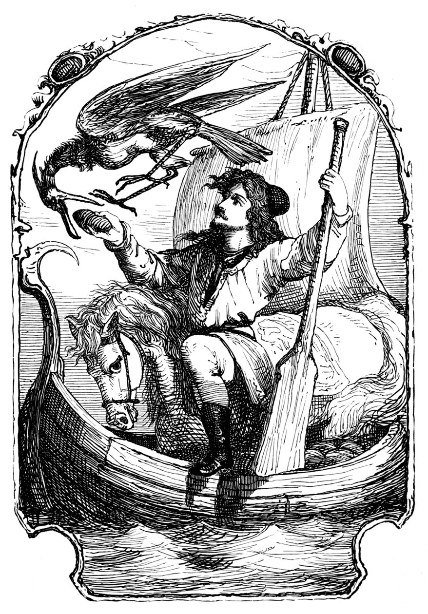 Ferdinand de Getrouwe en Ferdinand de Ontrouwe, 1901 door Edward Henry Wehnert