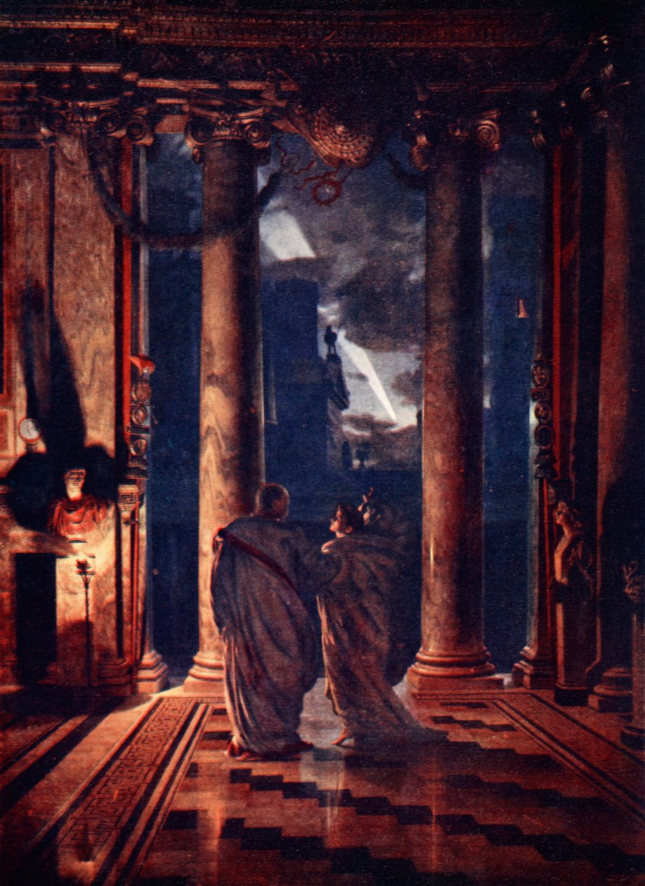 De Iden van maart (moord op Gaius Julius Caesar), 1883 door Edward John Poynter