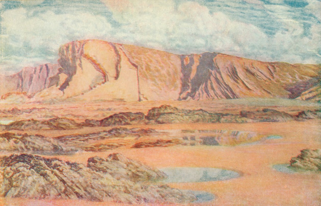 De muren van Oud-Engeland Bude, c1886, 1914 door Edward John Poynter