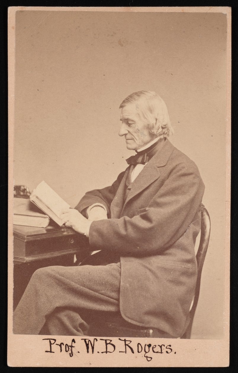 Portret van William Barton Rogers 1804-1882 door Edward L Allen