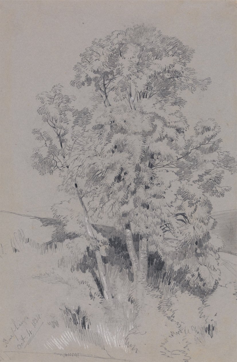 Burpham, 4 oktober 1834 door Edward Lear