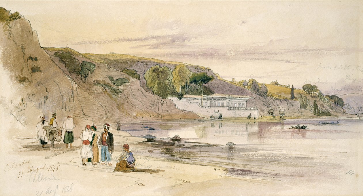 Kalender, 1848 door Edward Lear