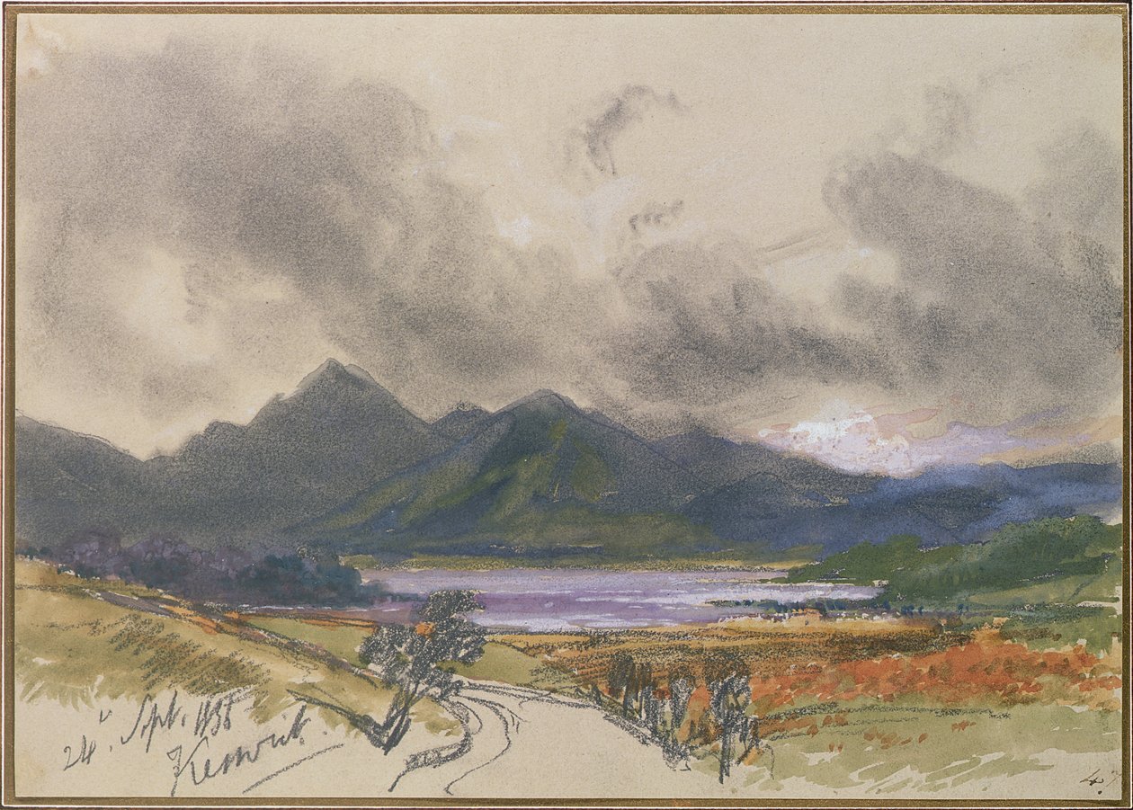 Keswick, 24 september 1836 door Edward Lear