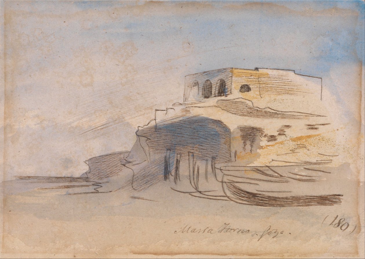 Massa Forno, Gozo door Edward Lear