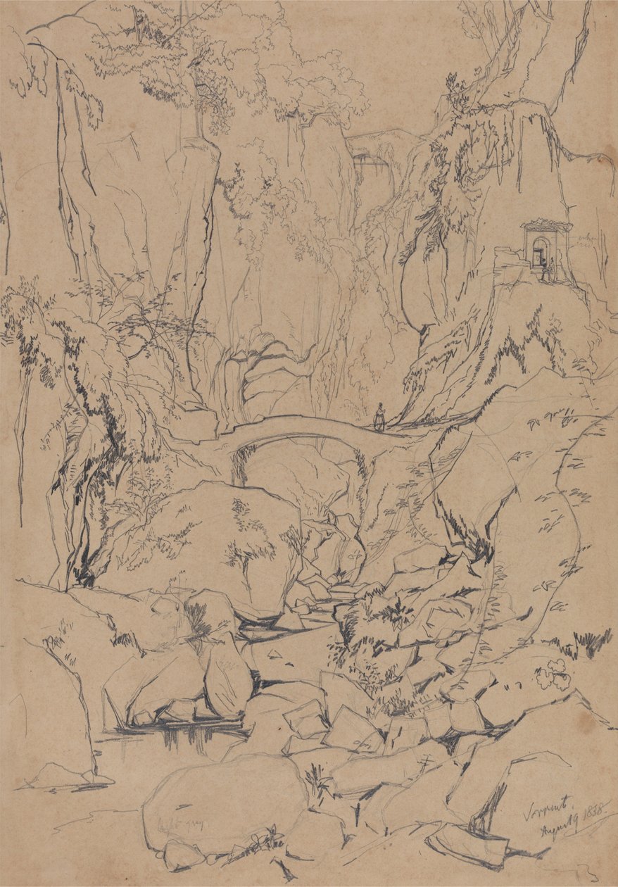 Sorrento door Edward Lear