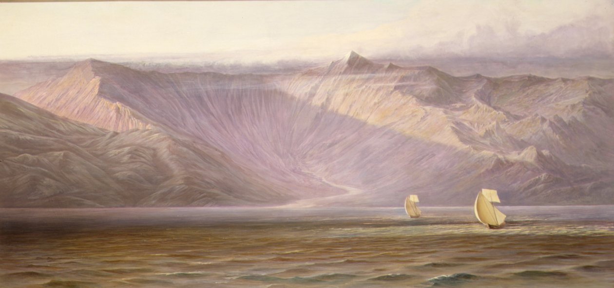 De Uitgestrekte Akrokeraunische Muren, De Kust van Albanië door Edward Lear