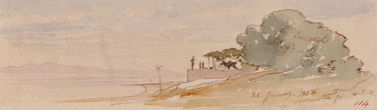Thebe door Edward Lear