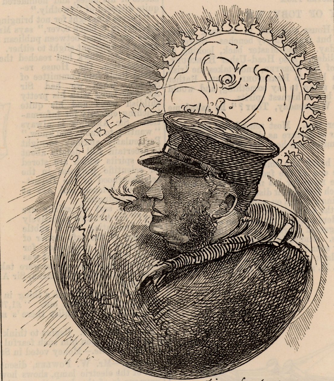 Cartoon van Thomas Brassey door Edward Linley Sambourne