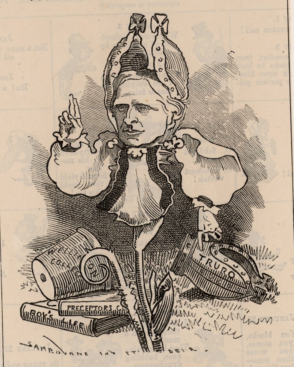 Edward White Benson door Edward Linley Sambourne