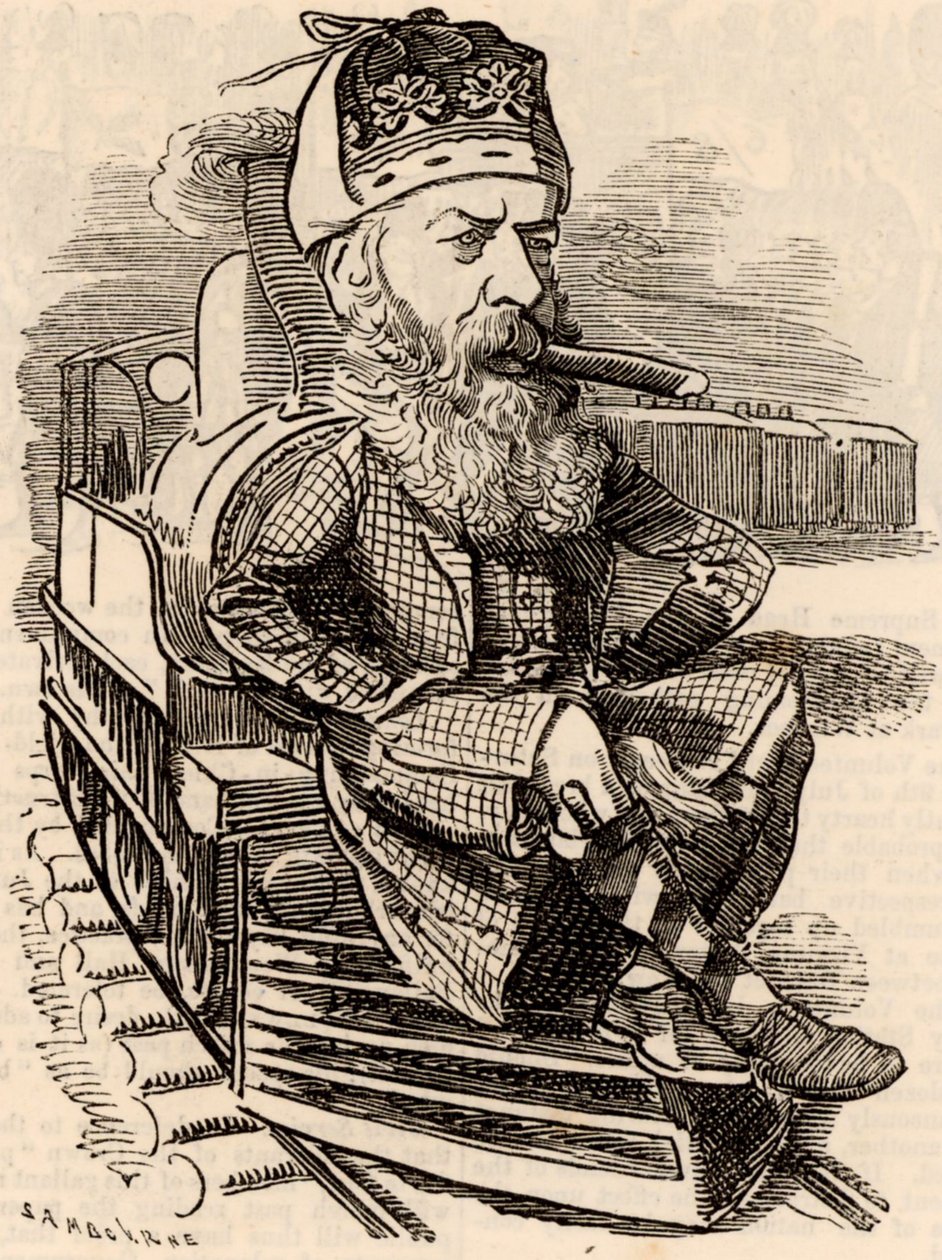 George Granville William Sutherland-Leveson-Gower door Edward Linley Sambourne