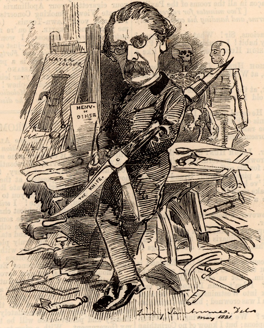 Henry Thompson (1820-1904) door Edward Linley Sambourne