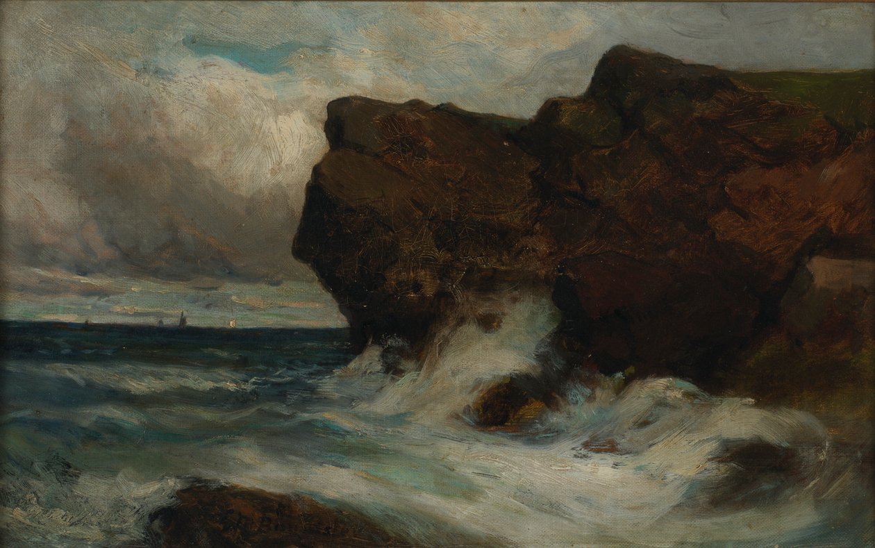 Oceaan kliffen door Edward Mitchell Bannister