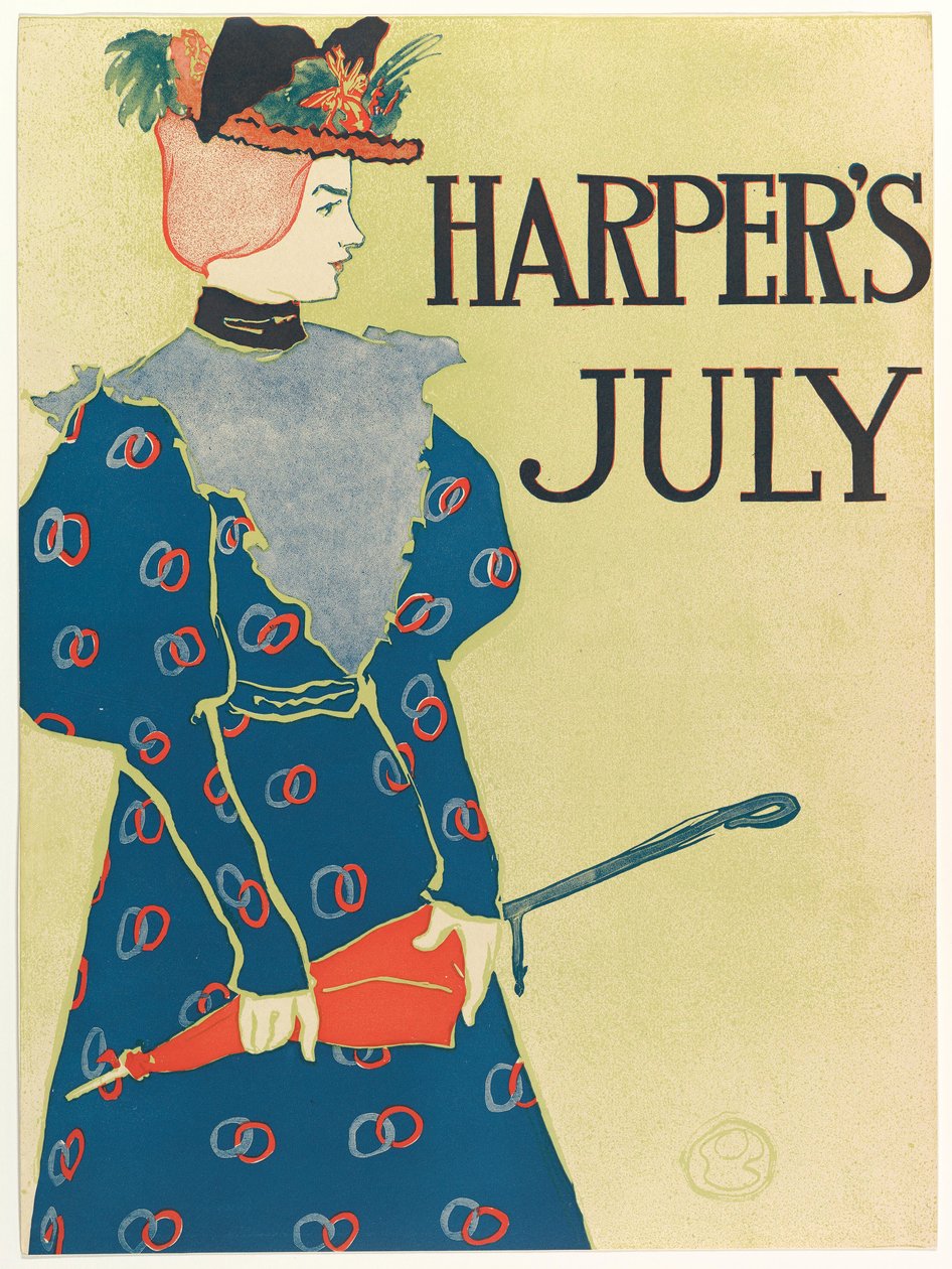 Reclameposter voor Harper