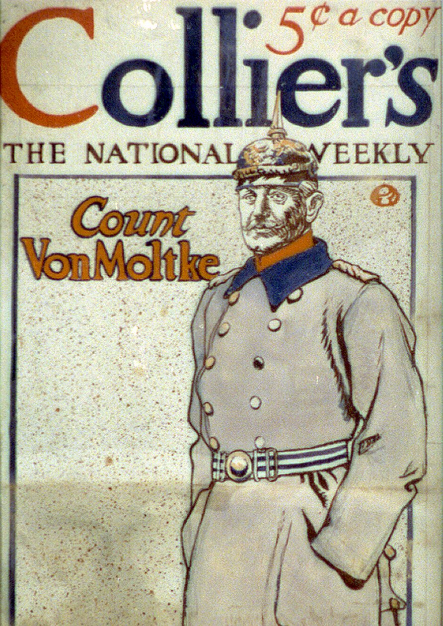 Graaf Von Moltke de jongere (1848 - 1916) door Edward Penfield