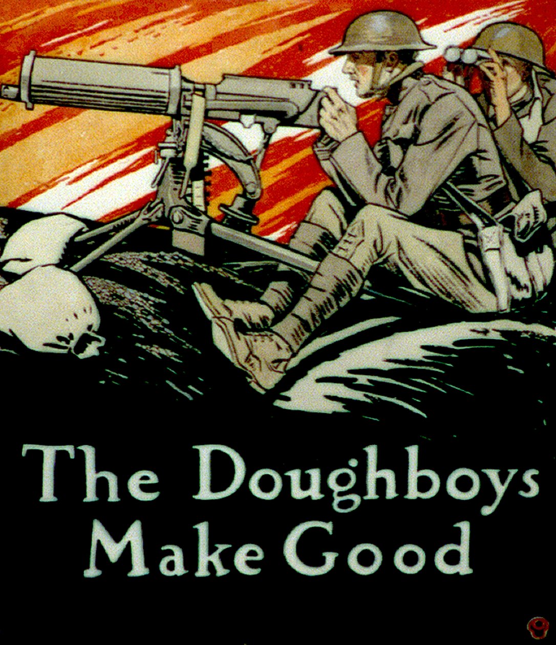 De Doughboys maken het goed door Edward Penfield