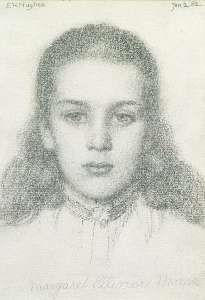 Margaret Ellinor Morse, 2 januari 1882 door Edward Robert Hughes