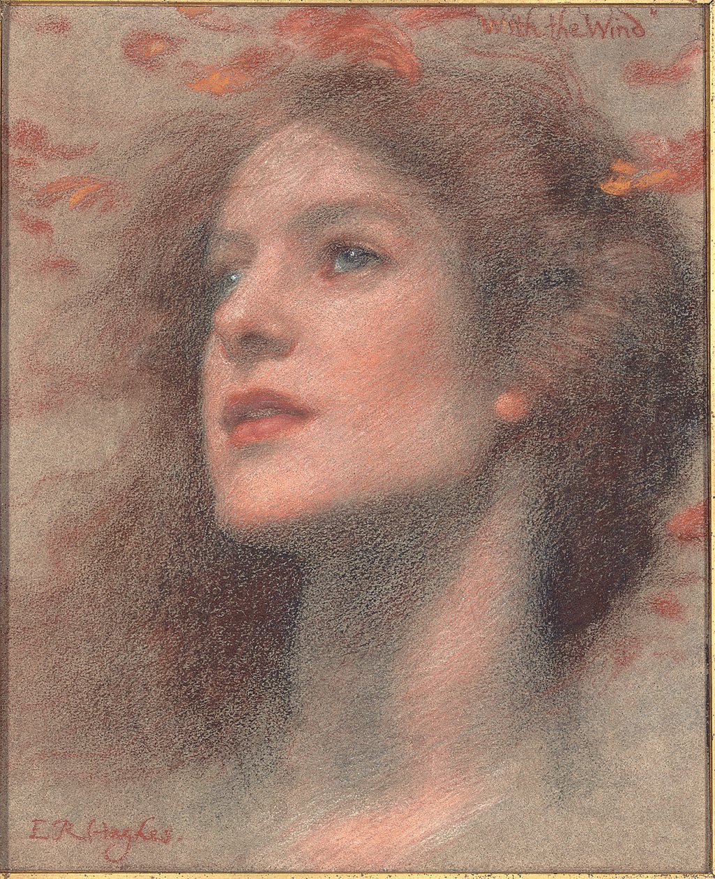 Met de wind door Edward Robert Hughes