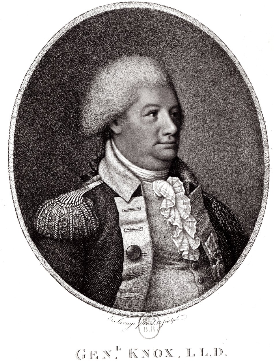 Generaal Henry Knox (1750-1806) 1791 door Edward Savage