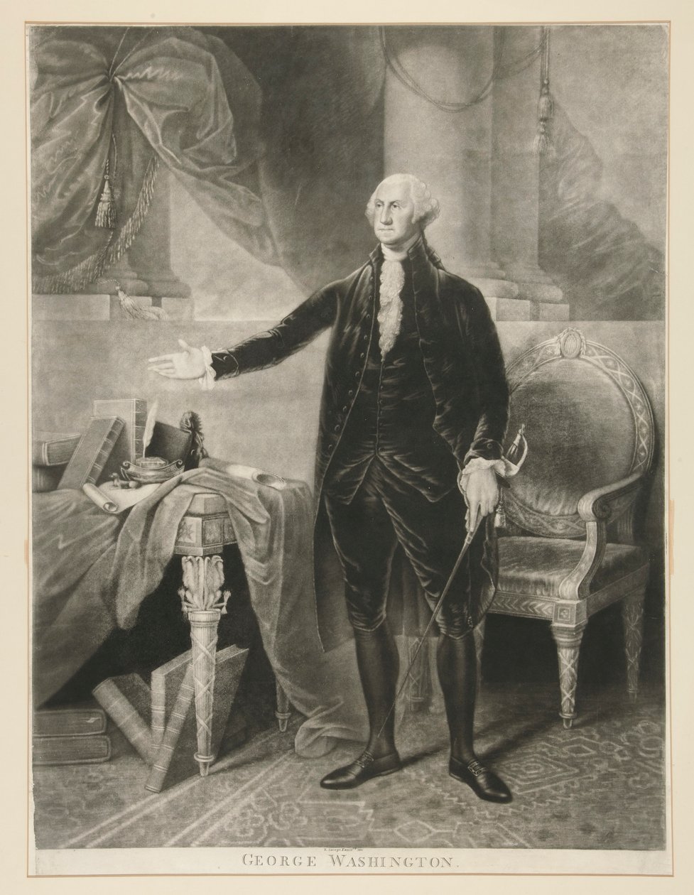 George Washington door Edward Savage