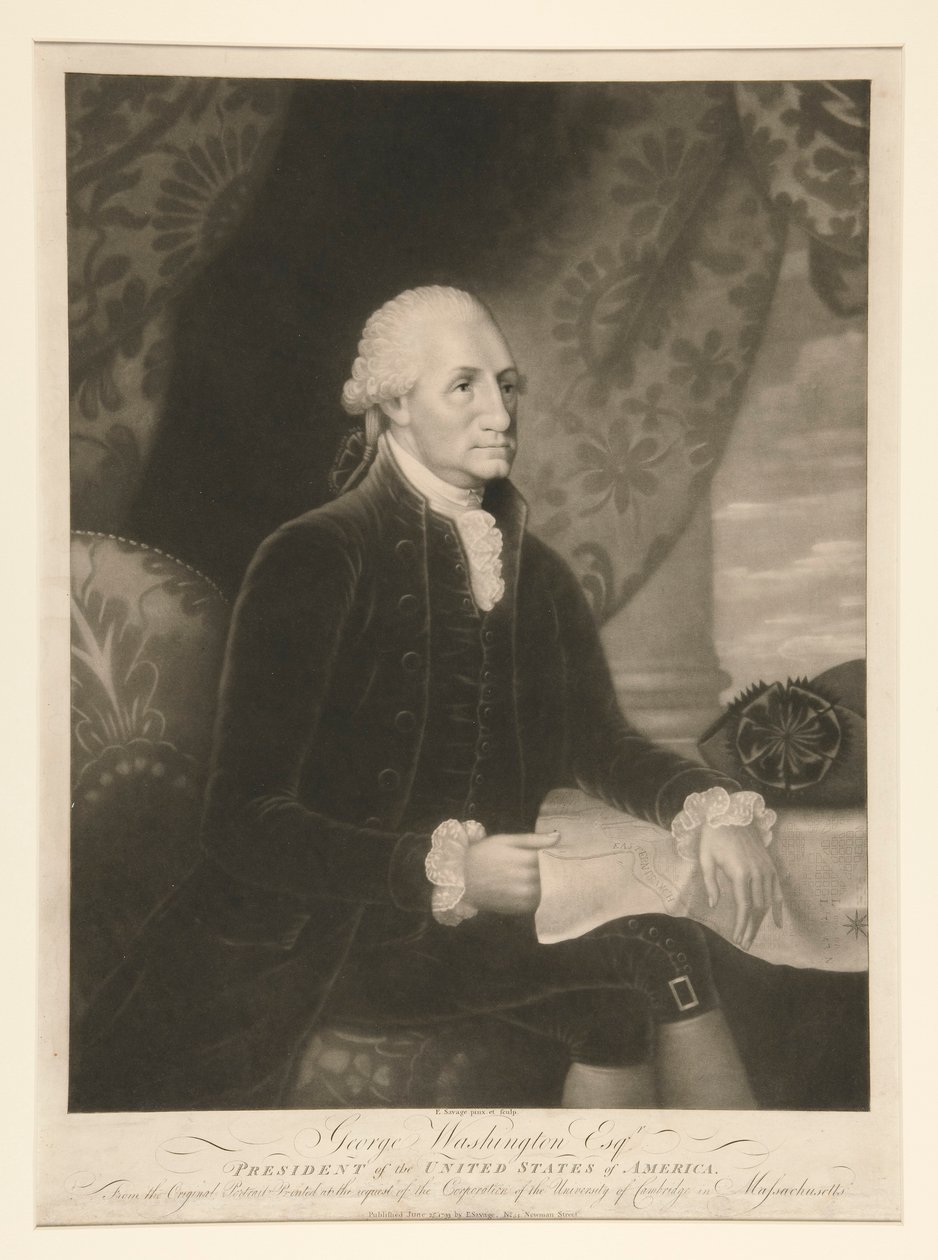 George Washington, Esq.r door Edward Savage