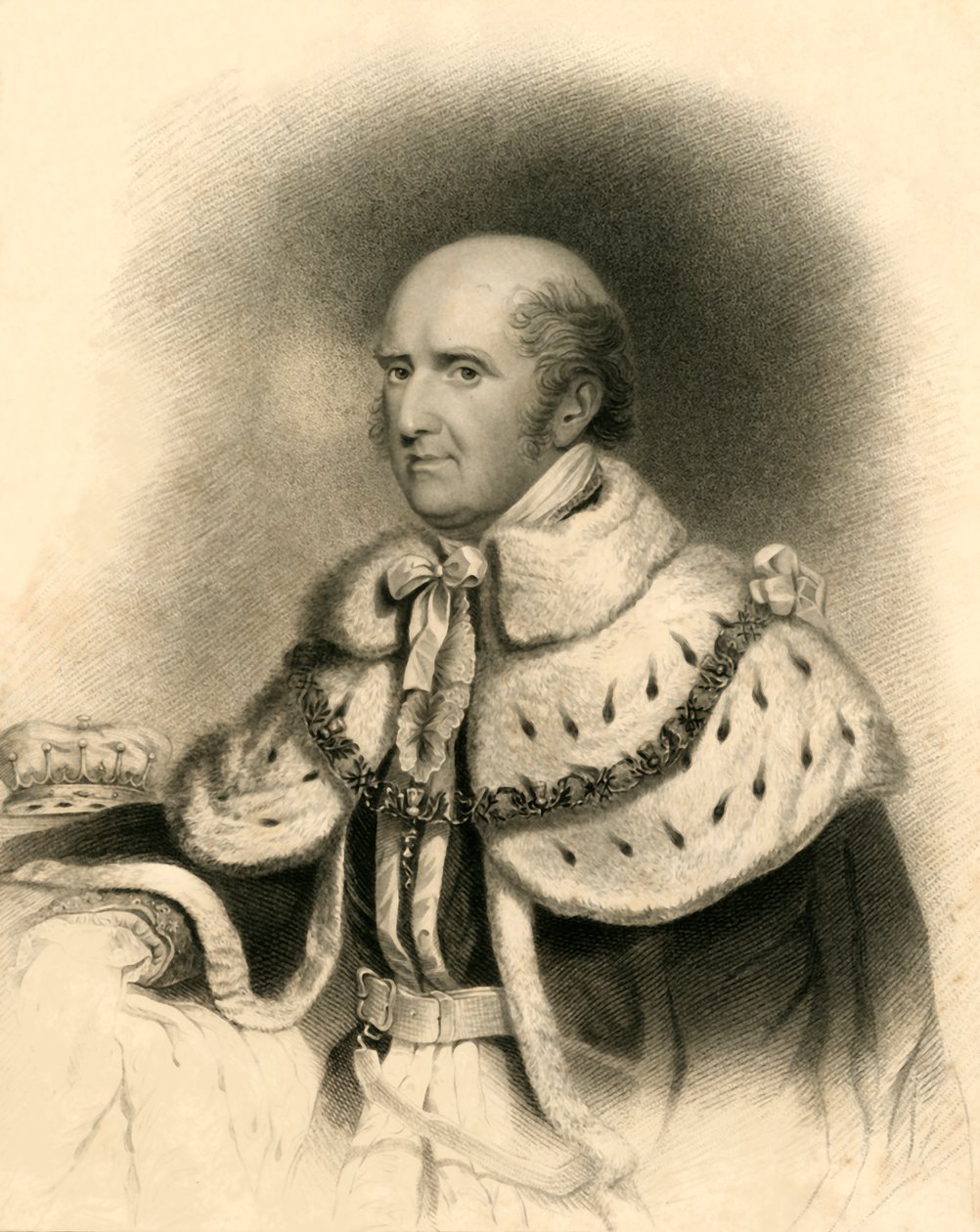 De Eerwaarde Henry Nevill, 1755-1843, 1835 door Edward Scriven