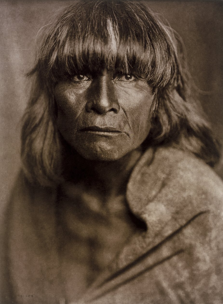 Een Hopi-man door Edward Sheriff Curtis