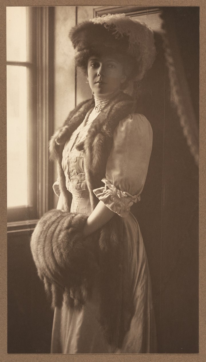 Alice Roosevelt Longworth door Edward Sheriff Curtis