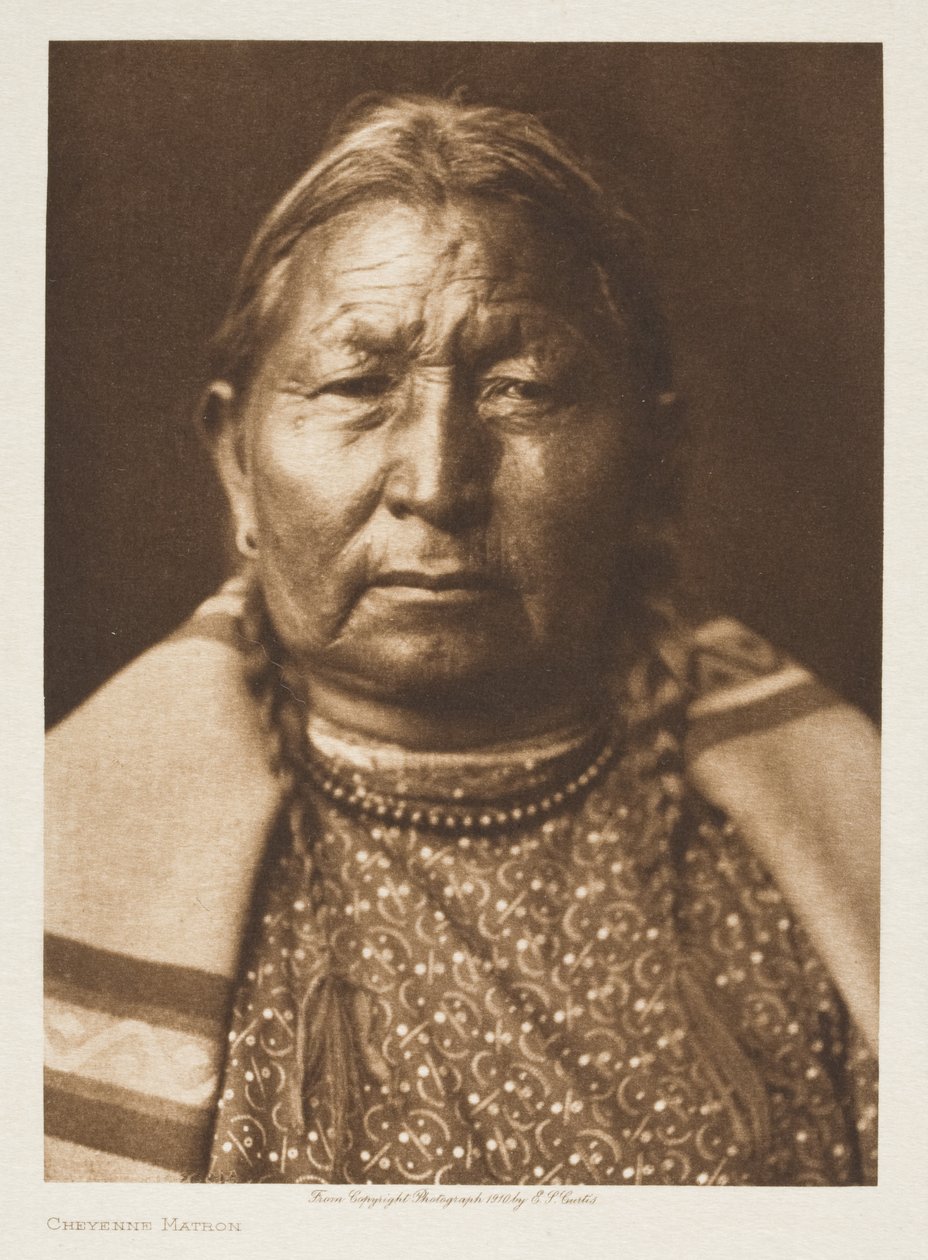 Cheyenne-matron door Edward Sheriff Curtis