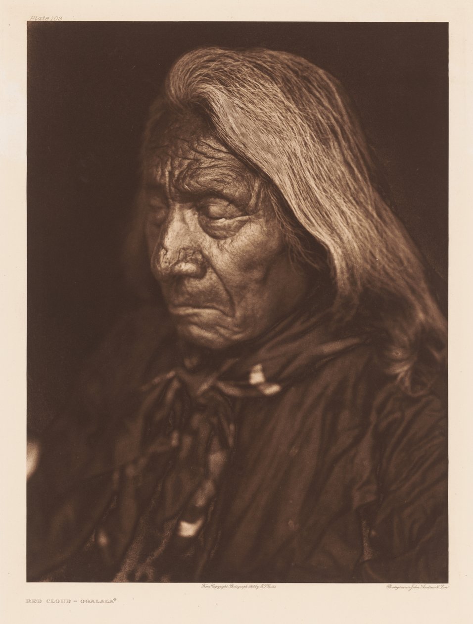 Red Cloud door Edward Sheriff Curtis