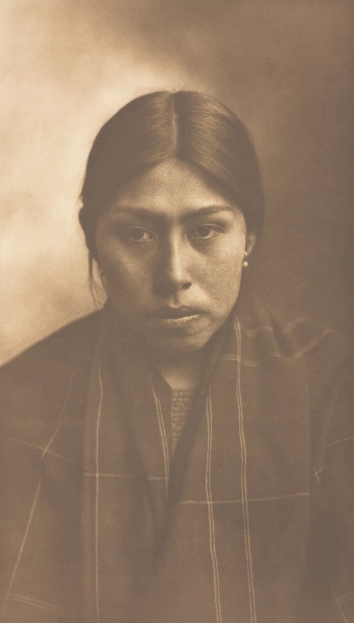 Suquamish vrouw door Edward Sheriff Curtis