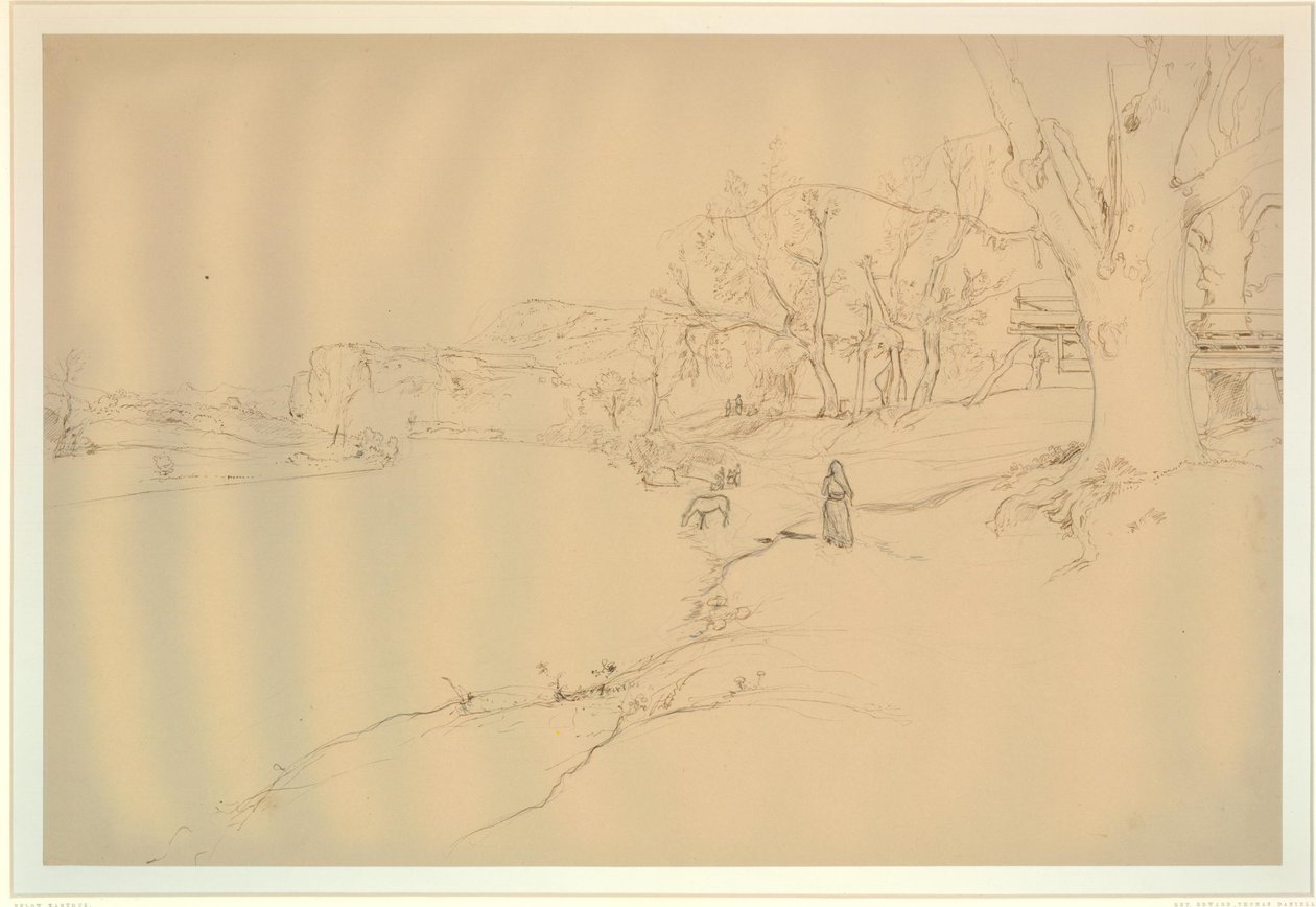Xanthus vanuit het zuiden door Edward Thomas Daniell