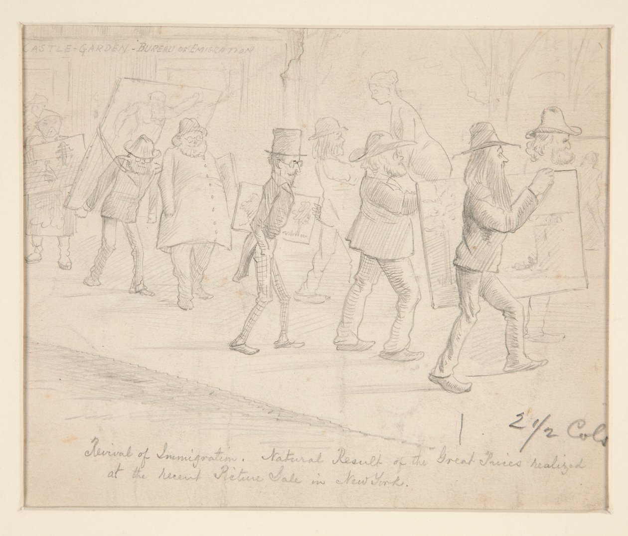 Cartoon door Edwin Austin Abbey