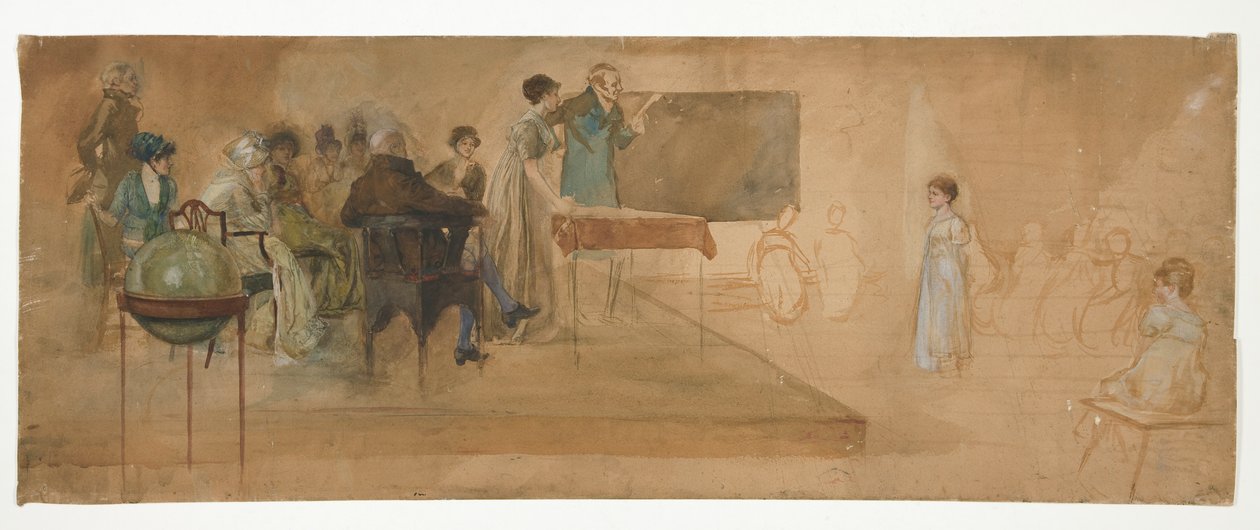 De Voordracht door Edwin Austin Abbey