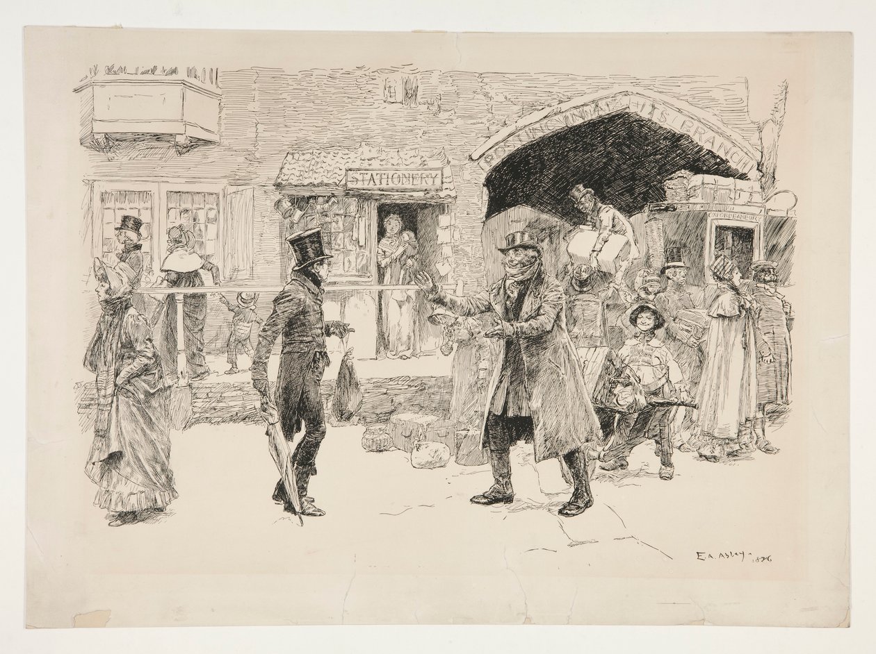De terugkeer van de inboorling door Edwin Austin Abbey