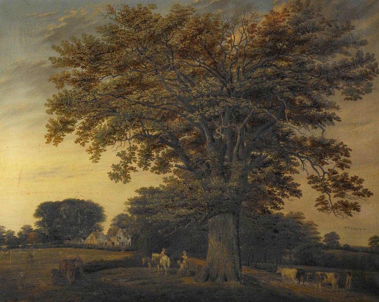 De Binley Eik door Edwin Brown
