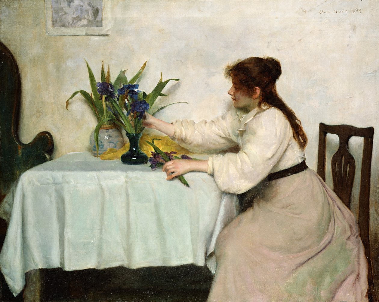 Het Rangschikken van de Irissen door Edwin Harris