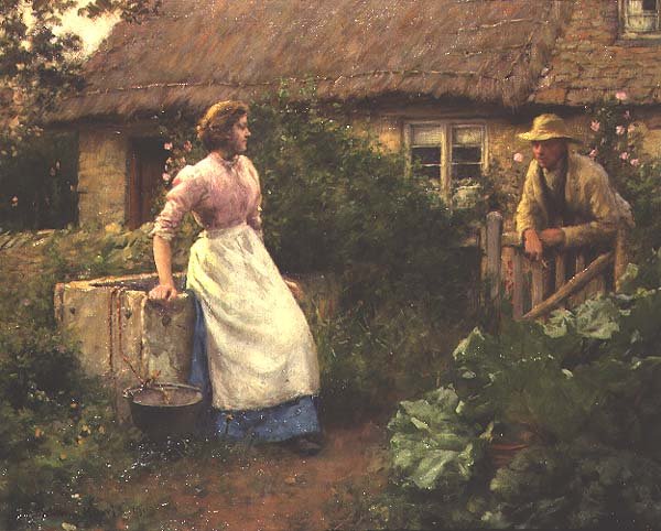 Avondgesprek door Edwin Harris