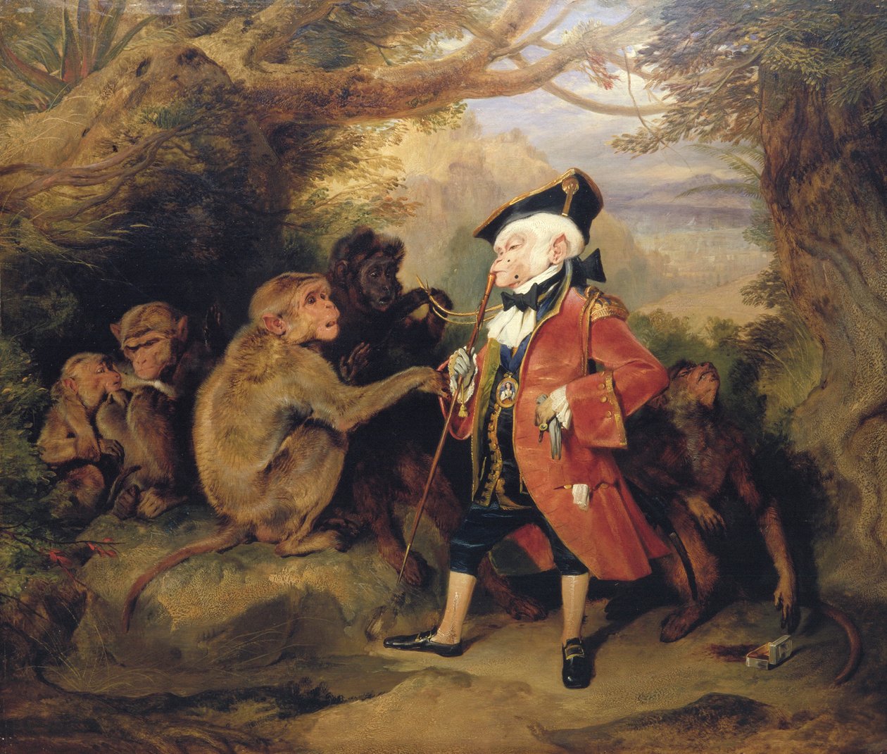De Gereisde Aap door Edwin Henry Landseer