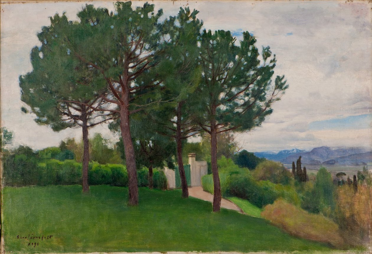 Parklandschap door Eero Järnefelt