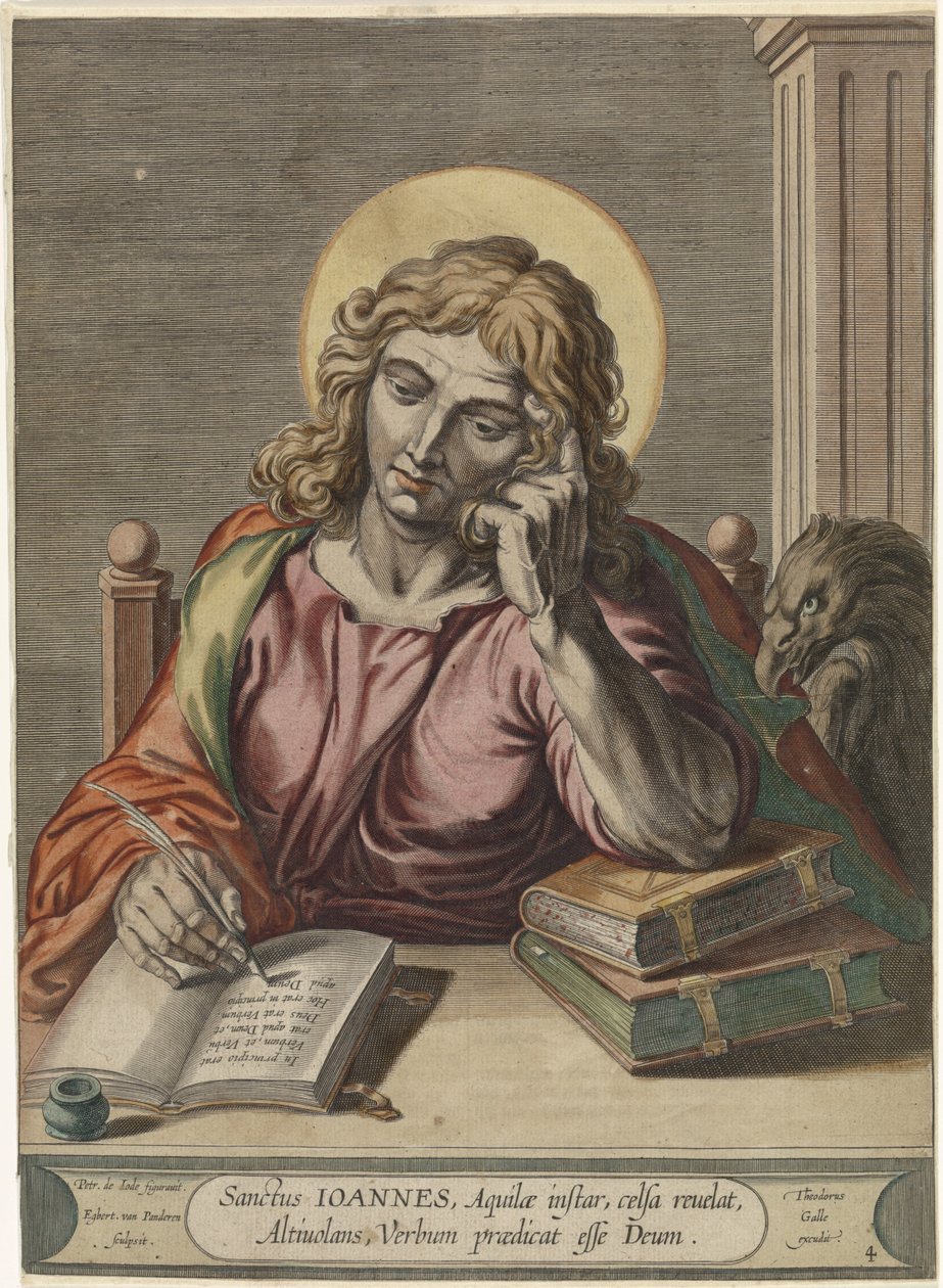 Evangelist Johannes door Egbert van Panderen