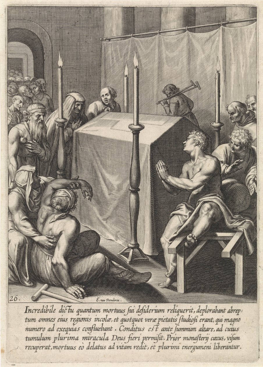 Tombe van Thomas van Aquino door Egbert van Panderen