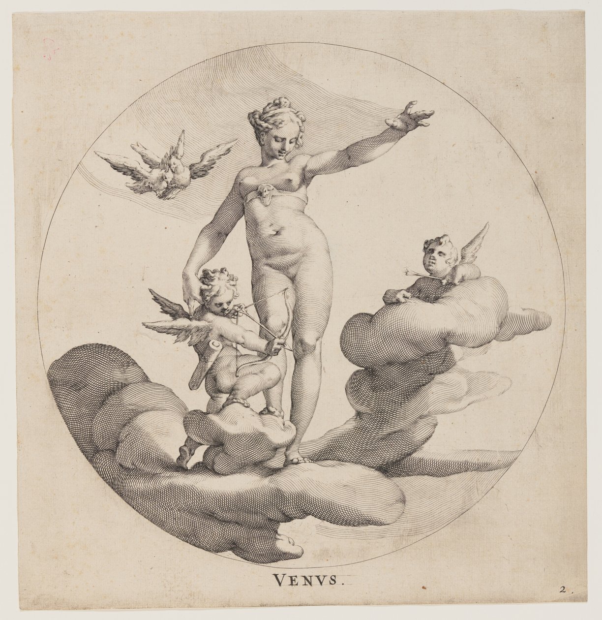 Venus, van Drie Godinnen door Egbert van Panderen
