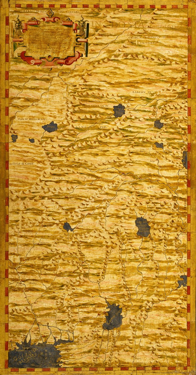 Noordwest-India door Ignazio Danti