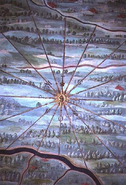 Zonnestralen (detail) door Egnazio Danti