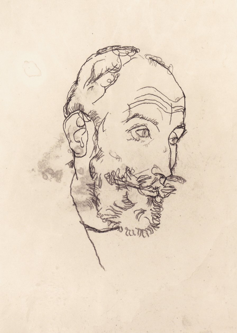 Franz Hauer door Egon Schiele