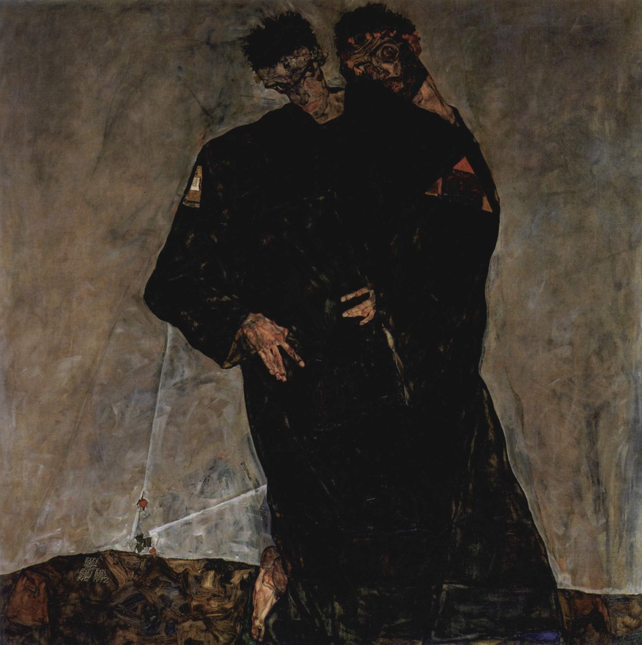 Kluisenaars door Egon Schiele