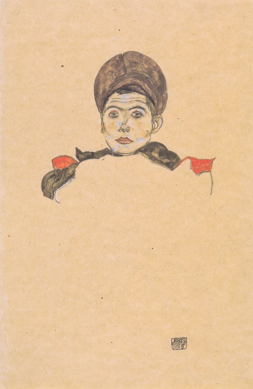 Russische krijgsgevangene door Egon Schiele
