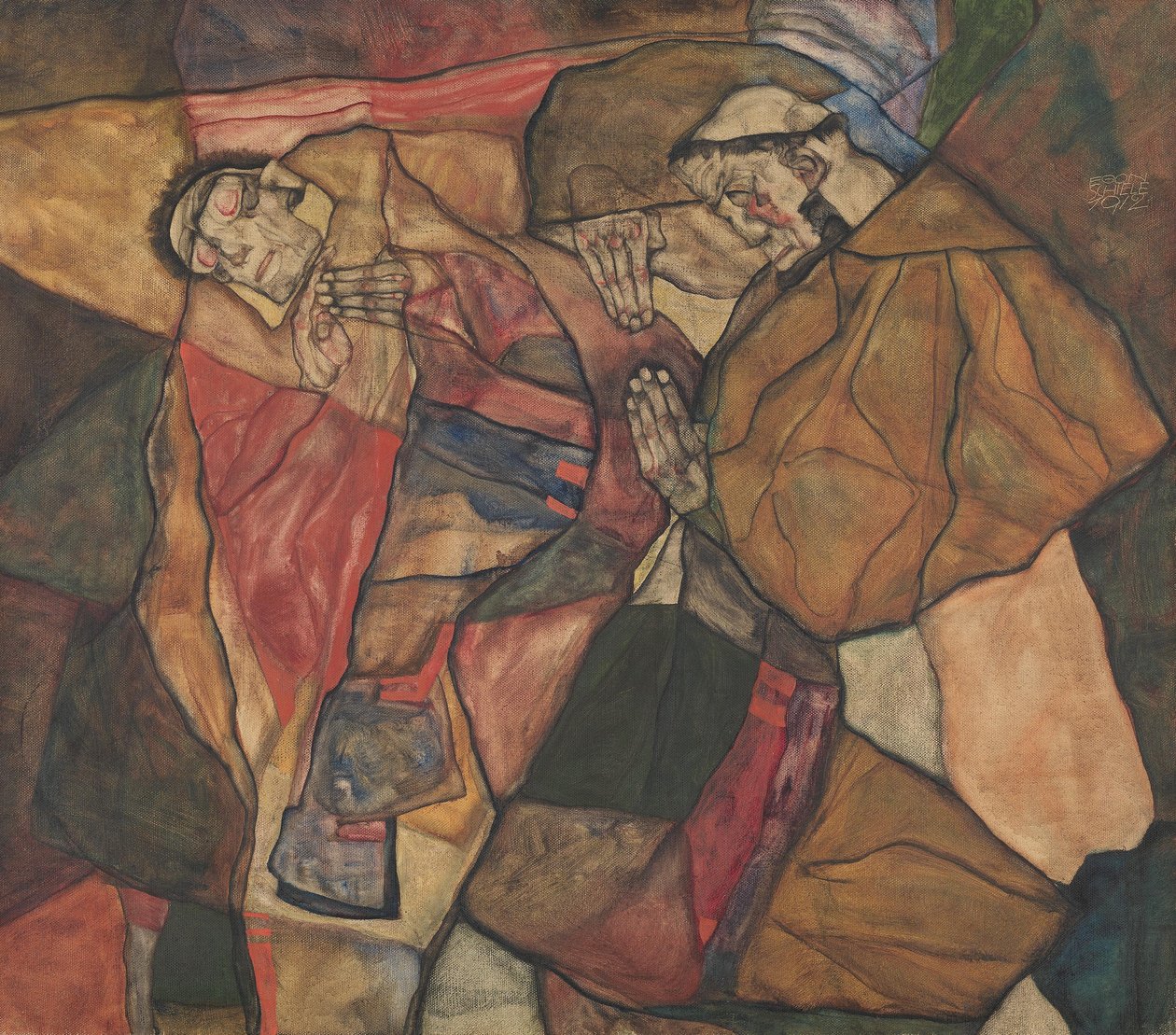 Lijdensweg door Egon Schiele